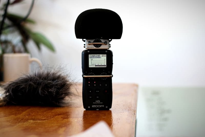 Setting up a Zoom H5 (or H6) audio recorder for documentary making
