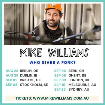 Mike Williams 2022 tour poster web