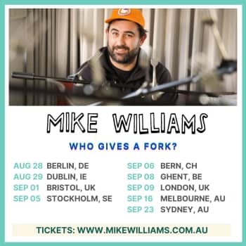 Mike Williams 2022 tour poster web